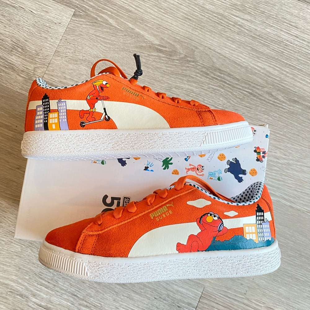 Limited Edition Puma x Sesame Street Elmo Sneakers